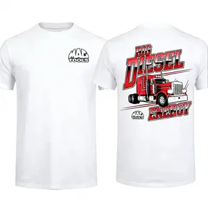 🛠️[100% Cotton][Graphic Tee]Mac Tools Big Diesel T-Shirt – Heavy Equipment Tee for Diesel Mechanics, Construction Workers, Truck Enthusiasts, and Gearheads, Casual Letter Print Streetwear, Perfect Gift for Men Who Love Trucks and Tools