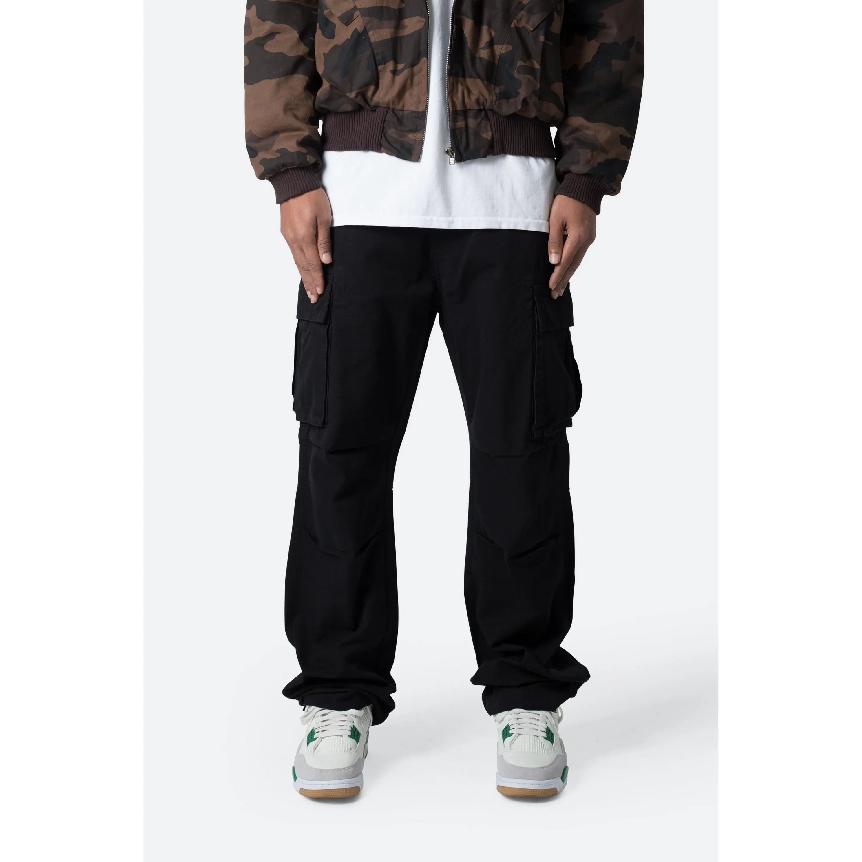 mnml Ultra Baggy Vintage Cargo Pants - Black