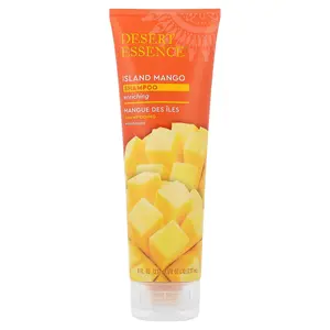 Desert Essence Shampoo, Island Mango, 8 fl oz (237 ml)