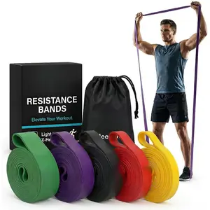 Pull Up Assist Band – Heavy Duty Resistance Band for Pull Ups – Premium Calisthenics Equipment for Home Gym – Assisted Pull Up Bands for Strength Training, Mobility & Pullup Bar Doorway Use