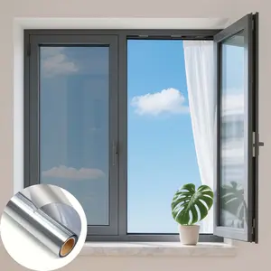 Privacy Window Film, UV Shading Glass Film for Bedrooms, Living Rooms, Offices, Translucent Light Filtering & Heat Reduction Window Film