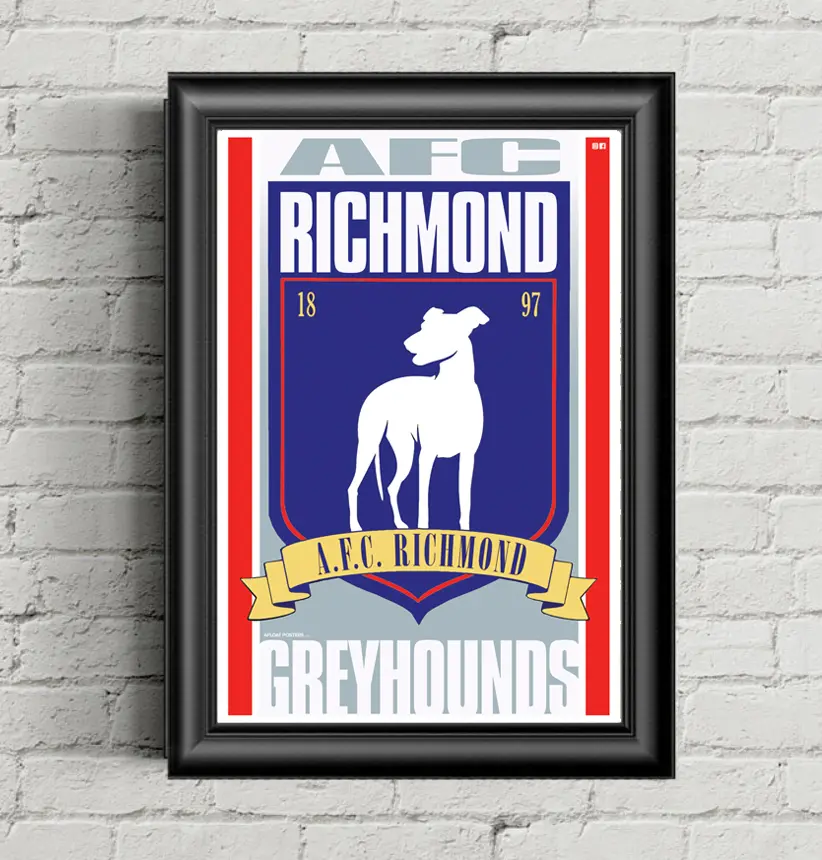 AFC Richmond (Ted Lasso TV Show) Wall Art, Home Decor Poster & Print for Living Space Decoration