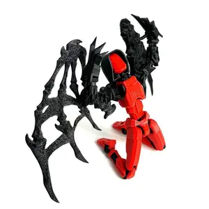 3D Printed Dummy Bloody Warrior Series Shf Toys Action Figures Anime Multi-Jointed Shapeshift Mannequin Model Without Base