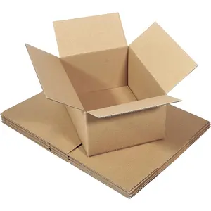 12x9x6 inch shipping box, set of 12, brown corrugated cardboard box for mailing, packaging, small business Office Supplies Mailbox Envelopes