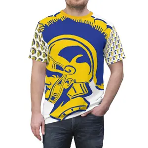 Tommy Trojan Findlay High School Unisex Cut & Sew Tee (AOP)