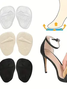 Transparent Invisible High Heel Insoles, Anti-Slip Wear-Resistant Design, Comfortable All-Day Use, Durable Quality, Height Increase Insole, Height Increasing Insoles