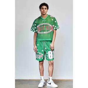 First Row Short Set - Legacy Over Everything Football Jersey Set - FRR1017