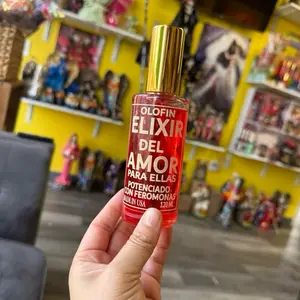 OLOFIN Elixir del Amor Potenciador con Feromonas 120ml - Personalized Aromatic Attraction Enhancer for Loved Ones or Business Clients
