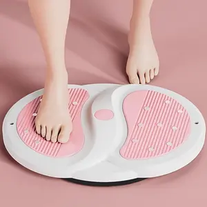 3D Foot Massage Board, 350kg Load-bearing Ab Training Twisting Disc, Home Fitness Equipment for Waist, Arm, Hip & Thigh