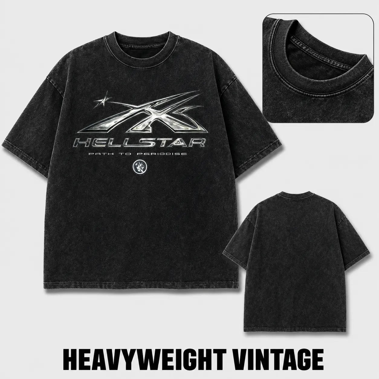 Vintage Washed Cyber Space Graphic Tee | Heavyweight Y2K Futuristic Streetwear, Metallic Logo Oversized Unisex Cotton T-Shirt for Men & Women tiktok usa trend comfortable everyday fashion tee