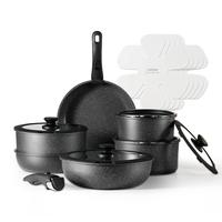 Midnight Black-6 Pots and Pans