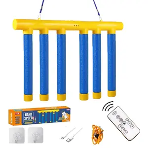 Ideal Family Gift! Reflex Drop Sticks Challenge Game, Upgrade Remote Control 3 Adjustable Speed Hand Eye Coordination Training Toy, Suitable for All Ages Indoor Outdoor Christmas Party Use
