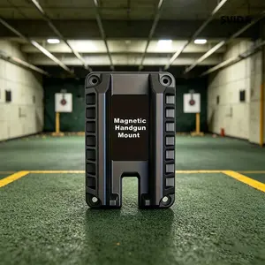 SVIDA Magnetic gun holders suitable for trucks, cars and other vehicles, easy to access, and can be mounted on desktops, walls or safes.