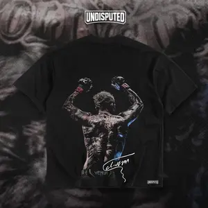 UNDISPUTED Charles "Do Bronx" Oliveira Champion Signature Heavy Cotton T-shirt MMA Fight Night Shirt Fan Apparel Classic Pump Cover Oversized Gift For Fans DTG Printed
