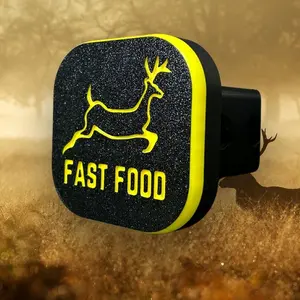 Fast Food 2" Tow Hitch Receiver Hidden Key Cover