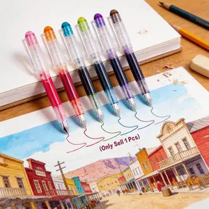 1 Pack Extra Large Capacity Disposable Fountain Pen with Ink, Smooth Writing and Quick-Dry Fine Tip for School Office and Gifts, Smooth Writing Pens, Fine Point Pens