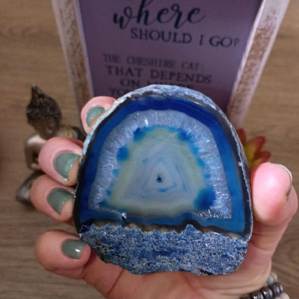 Blue Agate from Brazil