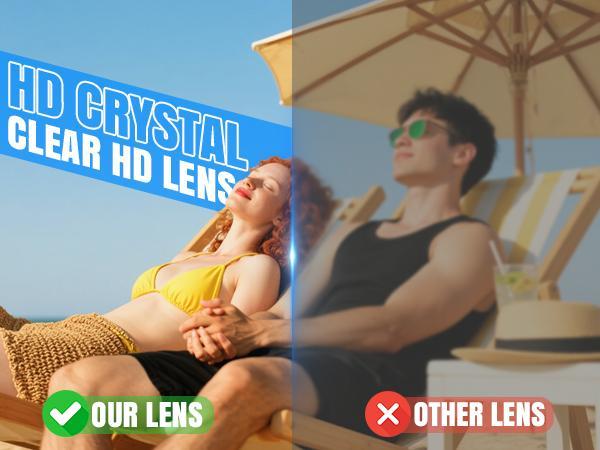 Rantizon Swim Goggles 1 Pack for Adults/Kids - Wide View, Anti-Fog, No Leaking, Soft Silicone, Adjustable Strap uv swimming anti-uv