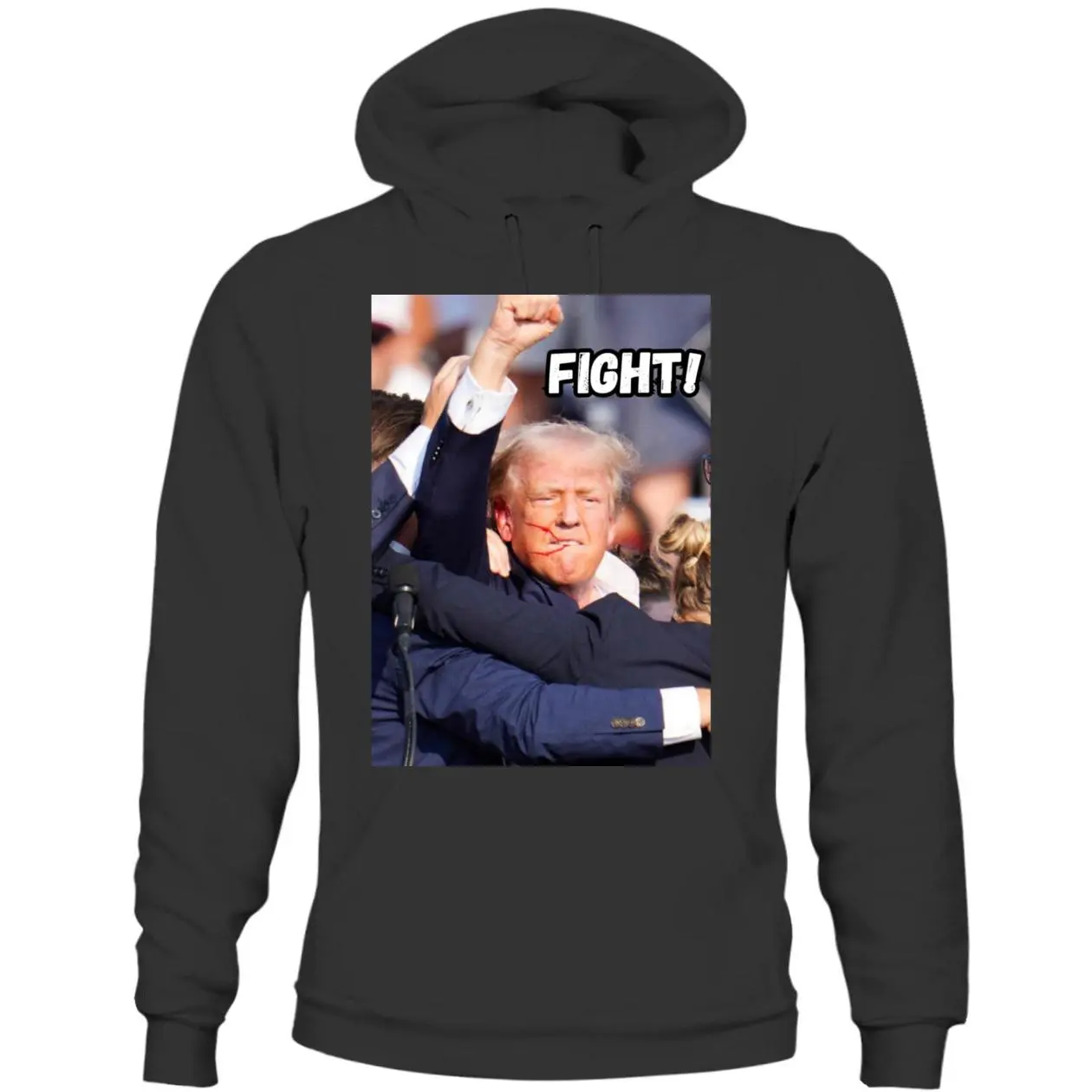 Trump Fight Hoodie 2024 Election Collection