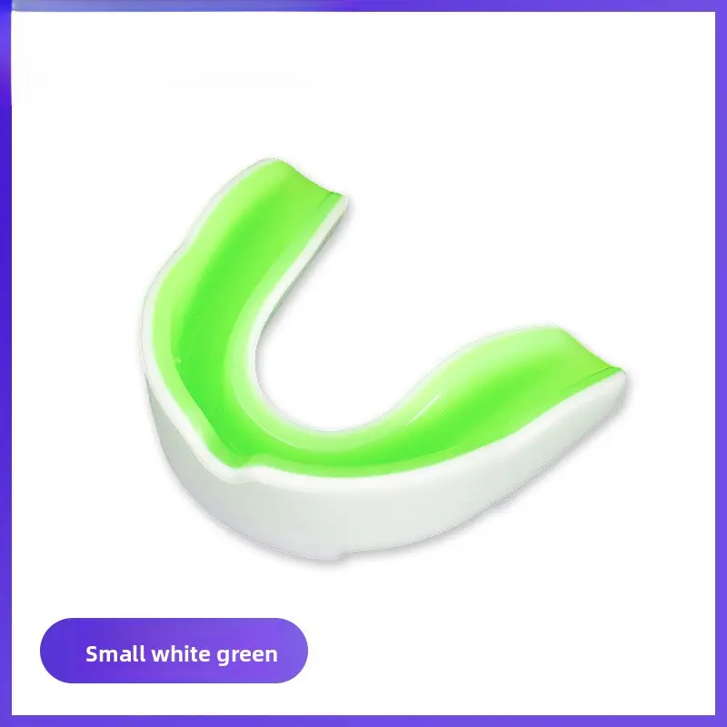 Small white-green + transparent box