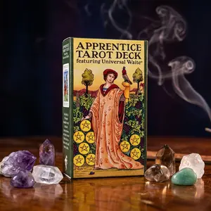 Apprentice Tarot Deck: The Beginners and Practical Deck with Keywords, Elevate your tarot readings