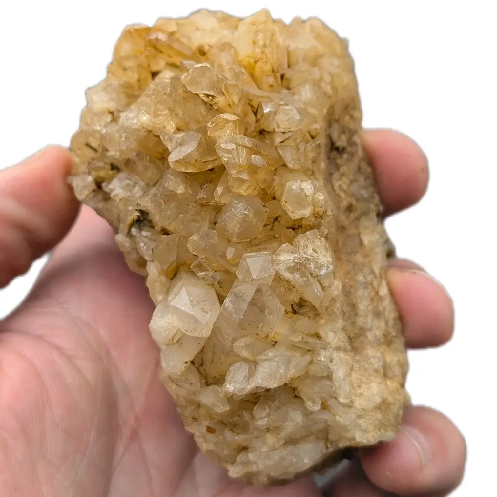Maine Quartz Crystal "Golden Healer" Raw Quartz