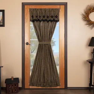 Blackstone Farm Star Door Panel Curtain