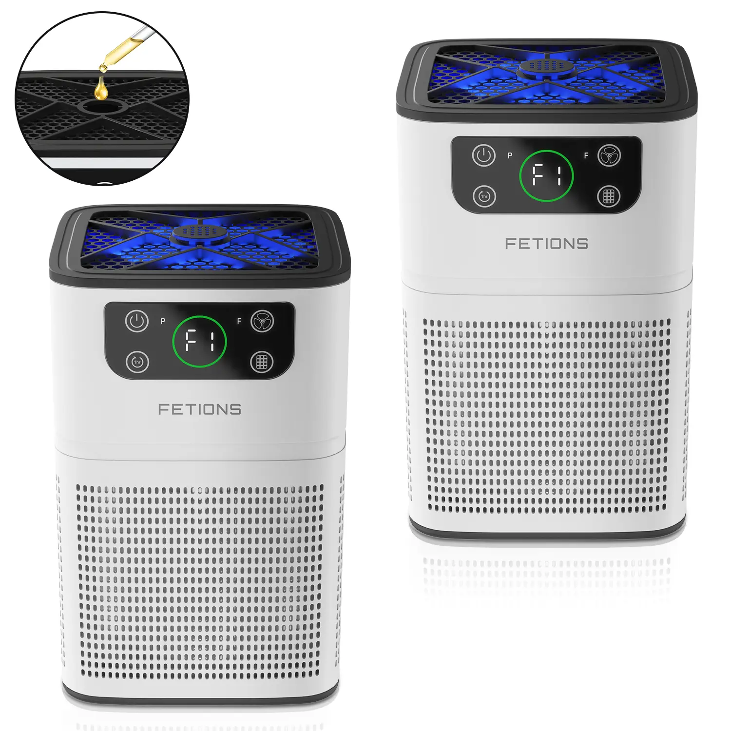 Day Sale 3-in-1 Filtration Air Purifier for Home, Multifunctional Air Cleaner with Filtration System and Aromatherapy Function, Timer Option & Room Aromatizer, Gift for Pet Lovers.