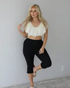 Halfway There Top: Cream