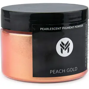 Peach  Mica  for Epoxy  - 50 Grams -  for  Art,   and UV  -  Grade Mica