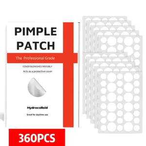 360pcs Invisible Acne Patches, Hydrogel Concealer Blemish Stickers, Acne Spot Treatment, Night Party Acne Skin Care, Essential for Men and Women