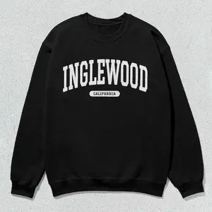 Inglewood Sweatshirt California Collegiate Crewneck Sweater Unisex