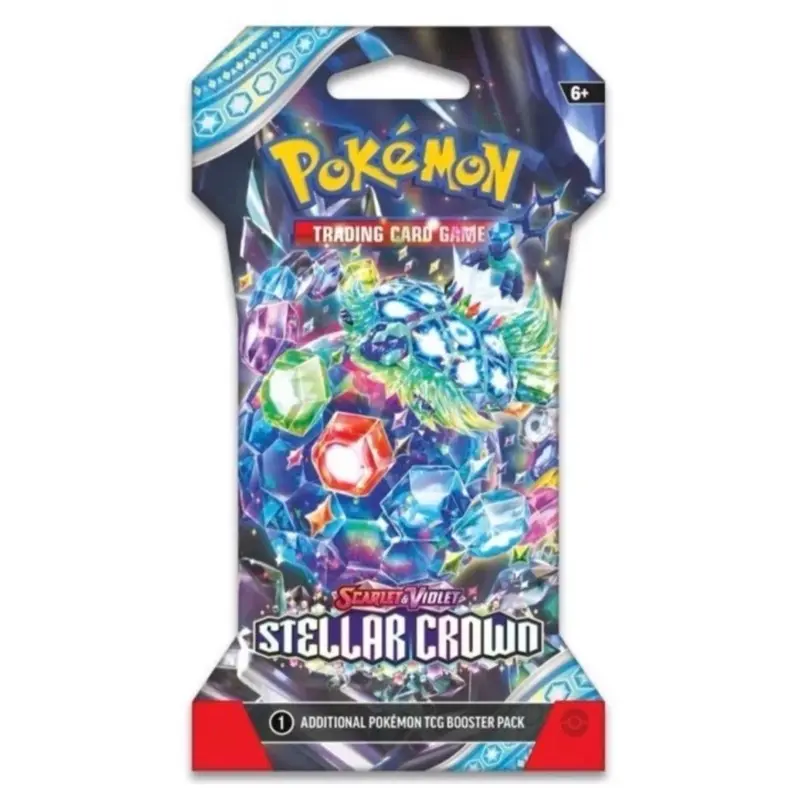 10 Packs of Stellar Crown Sleeved Booster Packs.