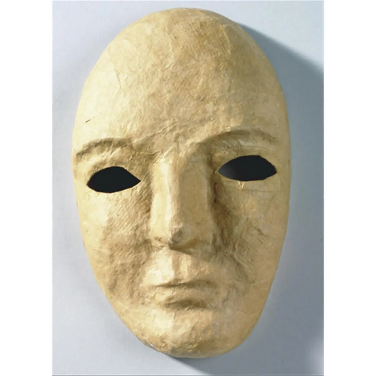 212 MAIN Decoratable Chenille Kraft Paper Mache Mask, 8x6 In, Craft & DIY Accessories
