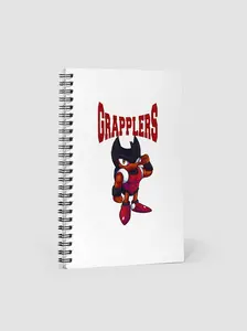 NDS University Grapplers Spiral Notebook