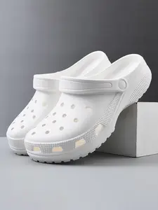 Unisex Comfortable Eva Slip-On Shoes, Lightweight Breathable Casual Footwear, Stylish Hole Shoes for Everyday Wear, Breathable Lightweight Clogs