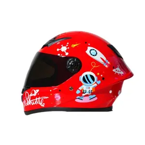 Personality Children's Motorcycle Helmet Safety Full-face Helmet Mountain Bike Helmet Four-season Outdoor Sports Riding
