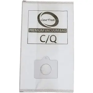 12PK Replacement Kenmore Style C & Style Q 5055 50557 50558 HEPA Filtration Canister Vacuum Bags. Also Fits Panasonic C-5, C-18