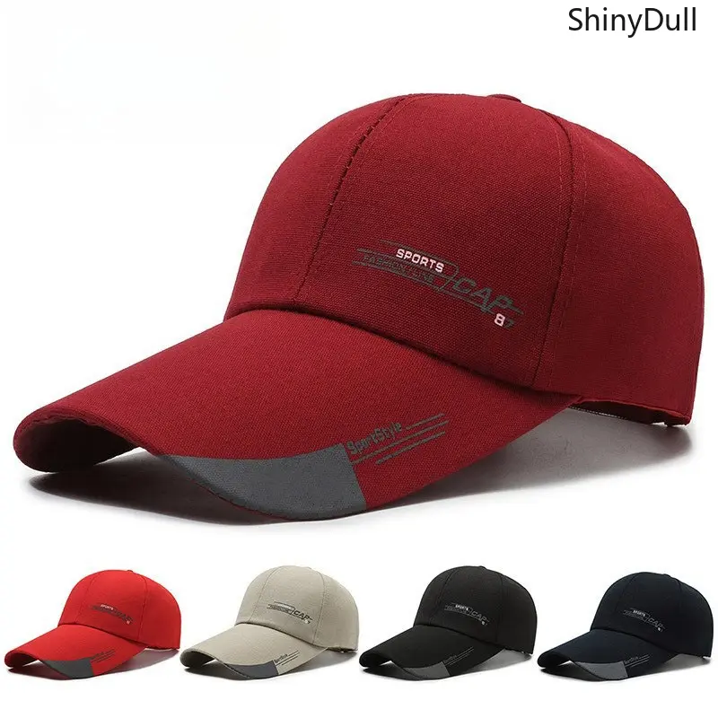 Men's Fisherman Hat - Lightweight Sun Protection Performance Hat with Extended Brim, Alphabet Design, Breathable Ventilation for Spring & Summer Hiking, Lightweight Sun Hat