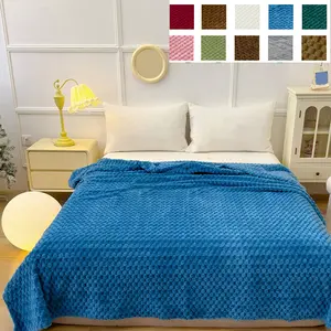 Large Size Blanket, King Queen Size, Cloud-Like Touch, Anti-Static, Quick-Dry, Office Nap Essential, High-Quality Shawl Blanket, Fluffy Blanket, Soft Cozy Blanket