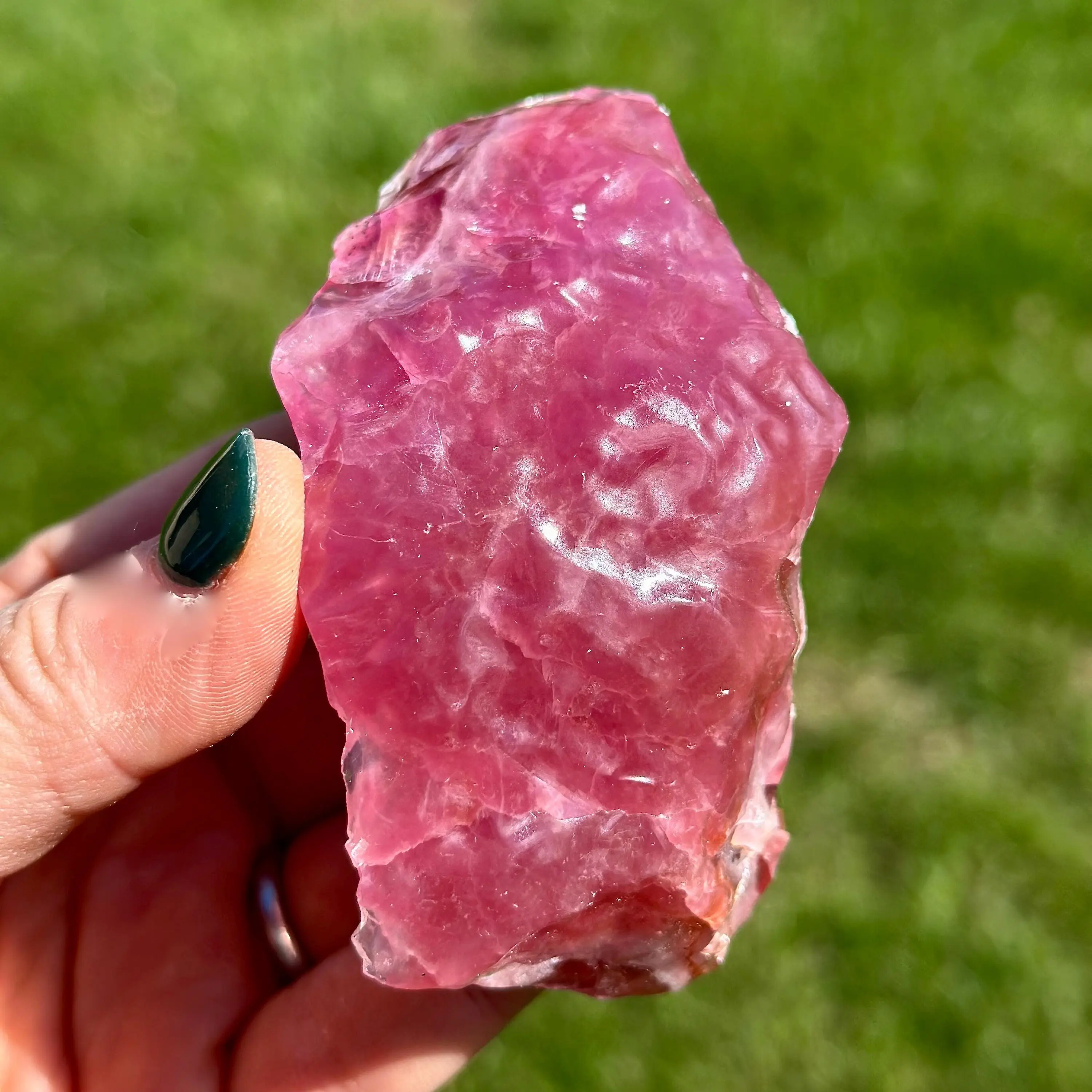Gel Cobalto Calcite Specimen - High Quality!