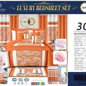 30 Pcs Set Bedspread Home Fashion Bedding - Perfect for Your Bedroom