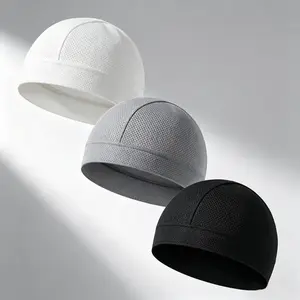 Unisex Plain Color Multifunctional Skull Caps 2026 Summer Sportive Beanie Fitted Hat for Men Women Stretchy Helmet Liner Biking Accessory Back To School Birthday Outfit Machine Washable Polyamide SpringStatements Fitting Outdoor Hat