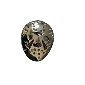 Hockey Mask Hat Pin Thriller Themed
