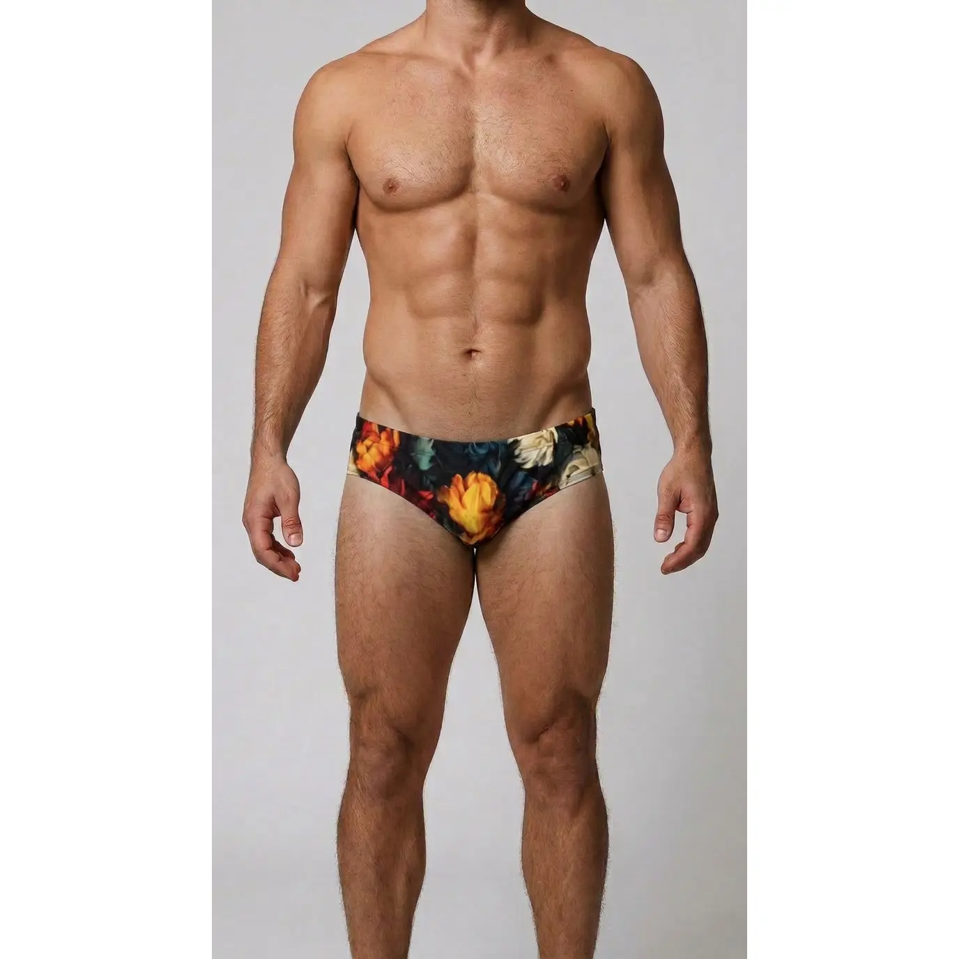 Signature Swim Brief — Midnight Garden