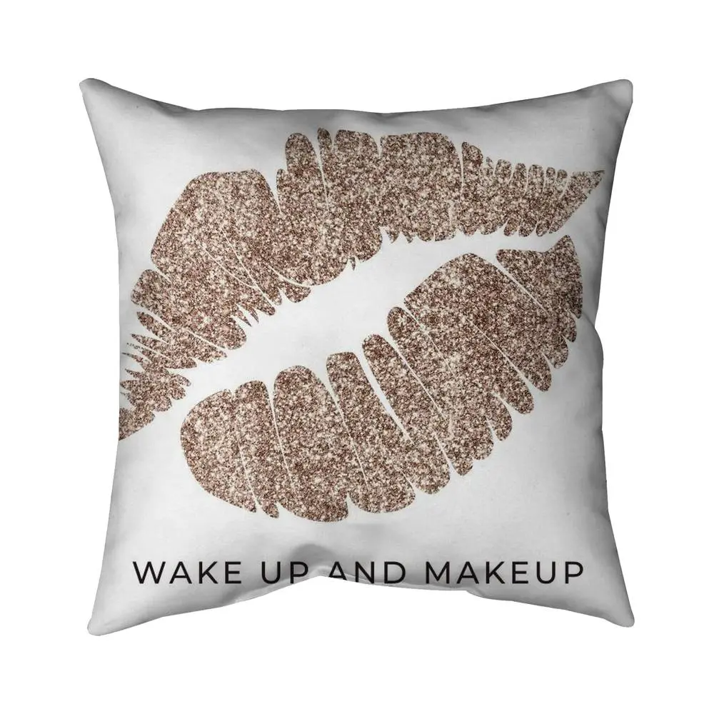 360 Stand 16x16 in Bedroom Pillow - Polyester Fill, Soft Textile Bedding Accessory, Wake Up & Makeup Use, Home Decor Furnishing, Bedroom Use, Decoration, Room Decorations