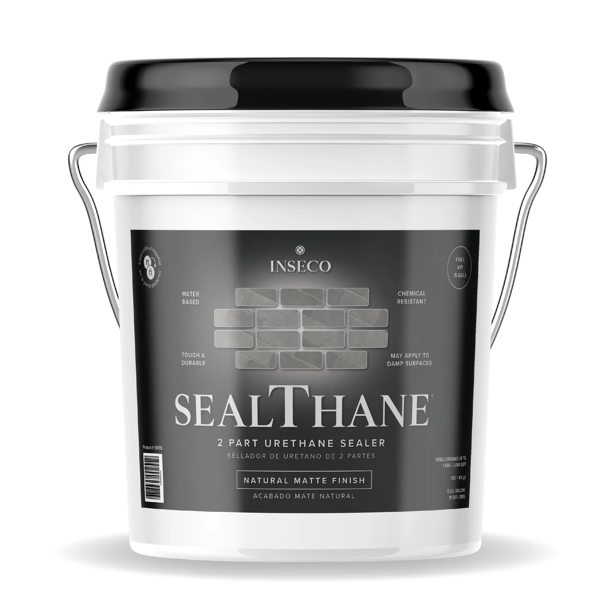 SEALTHANE – Natural Matte – 2 Part Urethane Sealer – for Concrete & Brick Pavers
