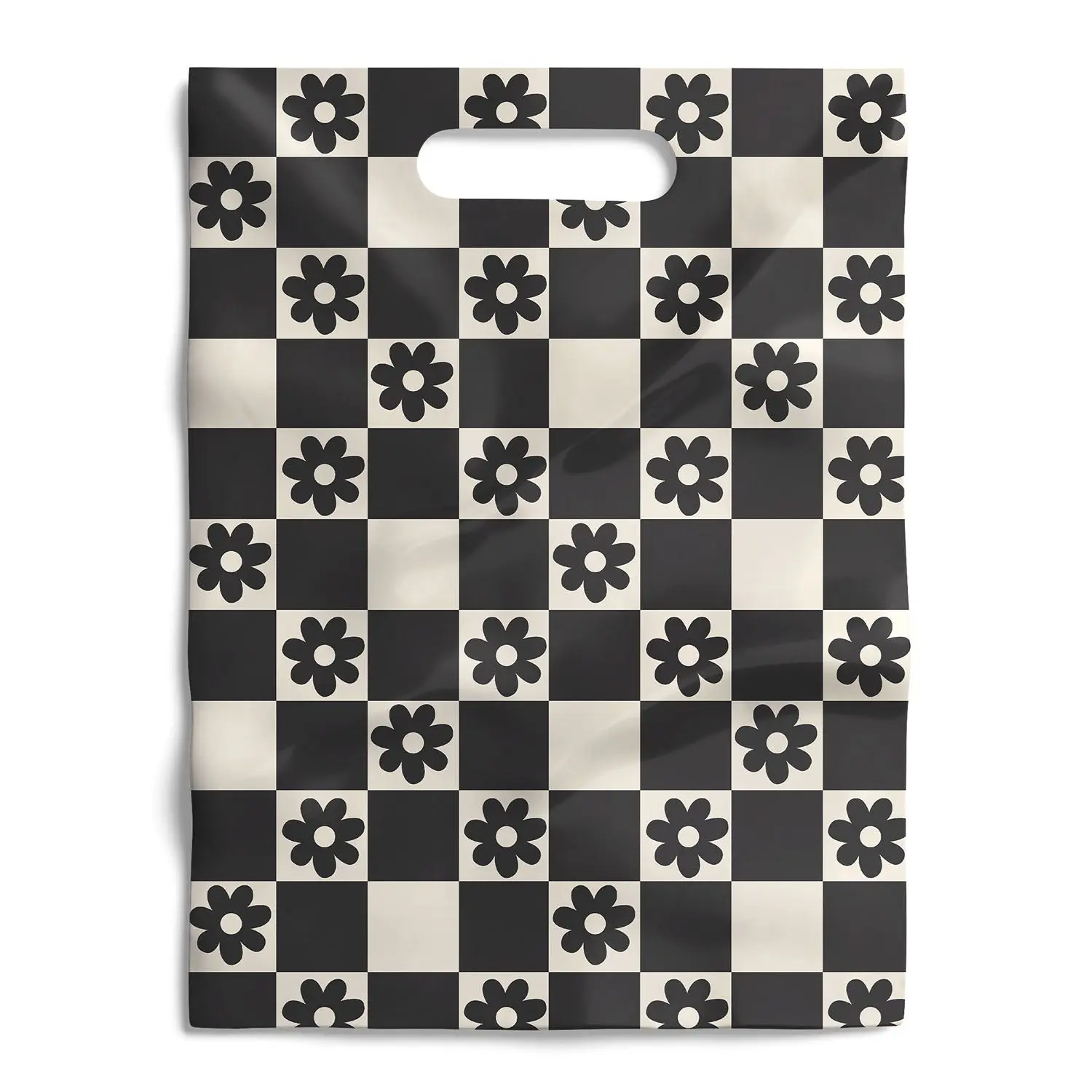 Daisy Check Merchandise Bags 9x12 - 100 pack