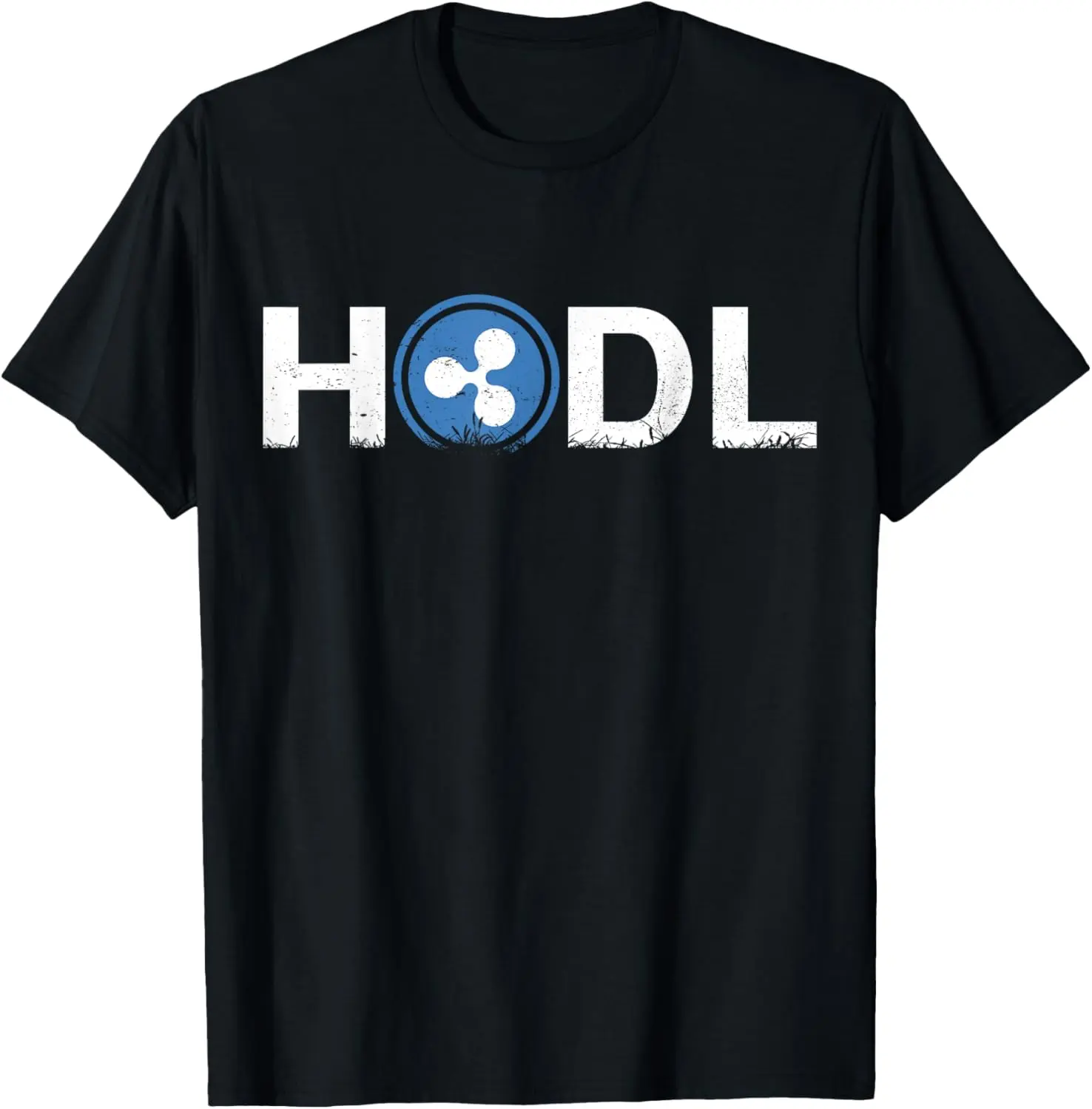 Hodl Ripple XRP Logo Shirt Ripple Hodler Retro Vintage T-Shirt