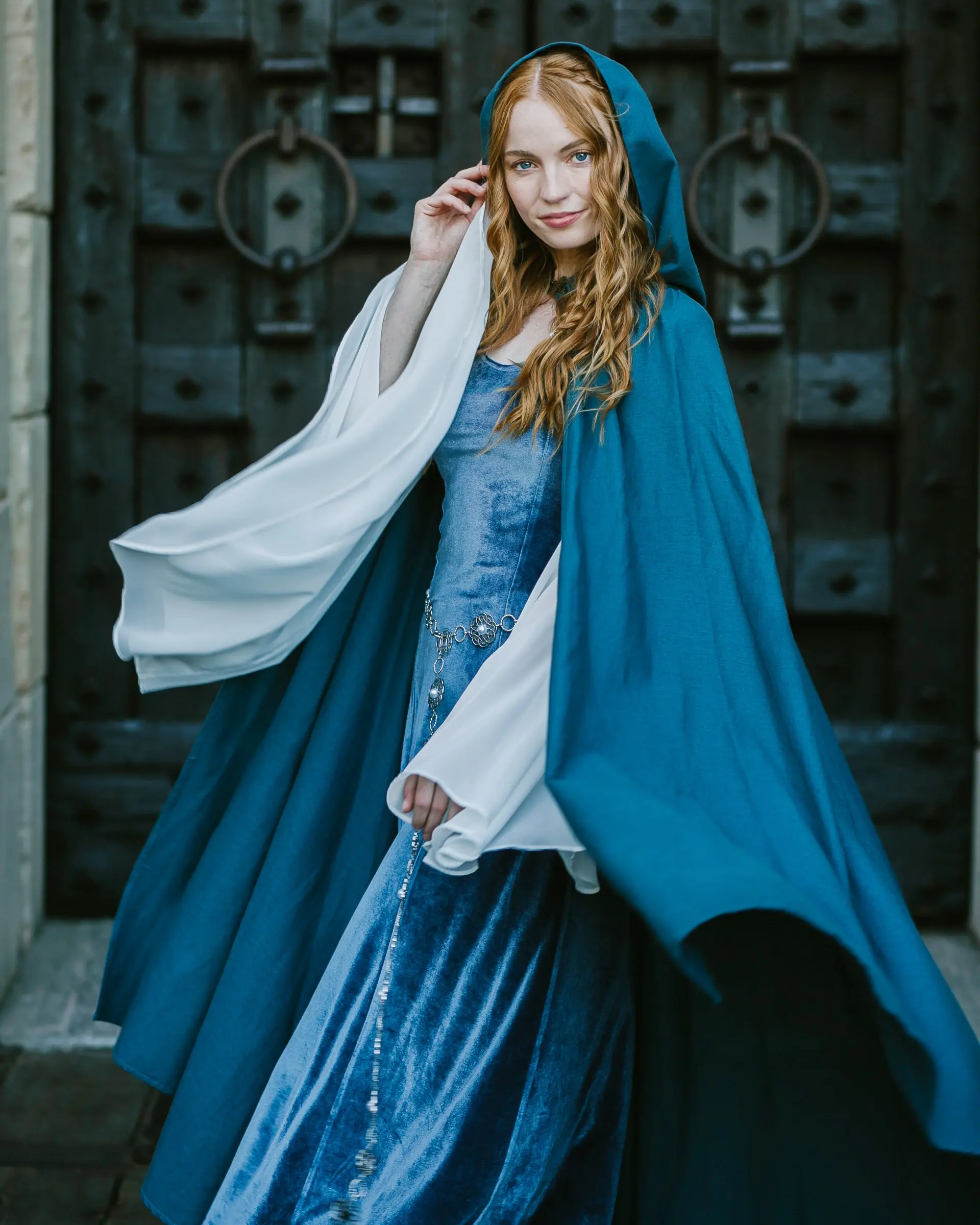 Linen Renaissance Cloak Linen Renaissance Cloak